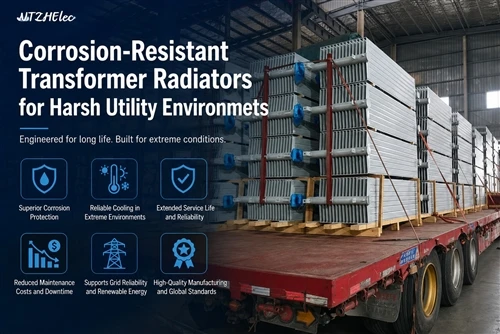 Radiadores de transformadores-resistentes à corrosão para ambientes de serviç...