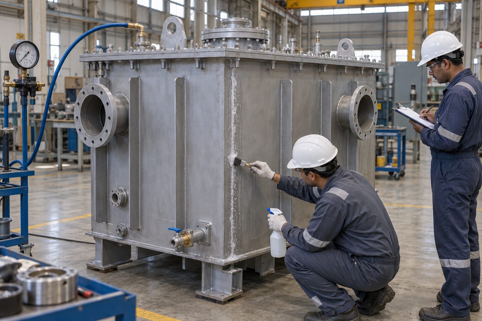 transformer-oil-tank-post-repair-leak-test transformer-oil-tank-post-repair-leak-test